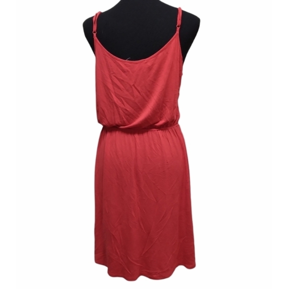 Pink Rose jersey knit dress with embroidered front - Picture 2 of 11